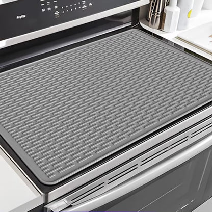Silicone Electric Stove Cover 71X50/76X53Cm Multifunction Home Induction Cooker Cover Mat Kitchen Glass Top Stove Protection Mat